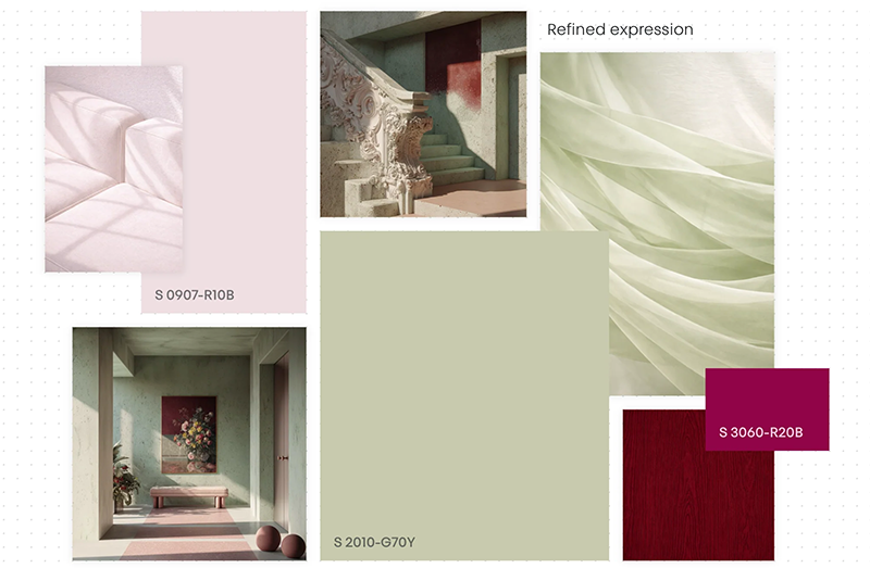 NCS色彩趋势搭配