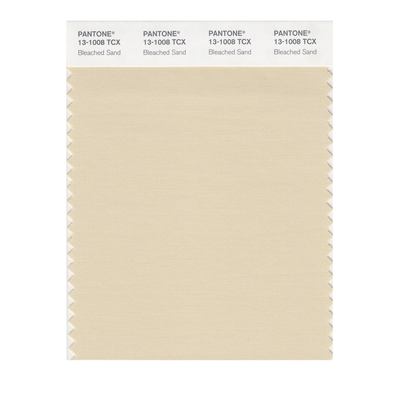 PANTONE 13-1008TCX Bleached Sand - 千通彩色库