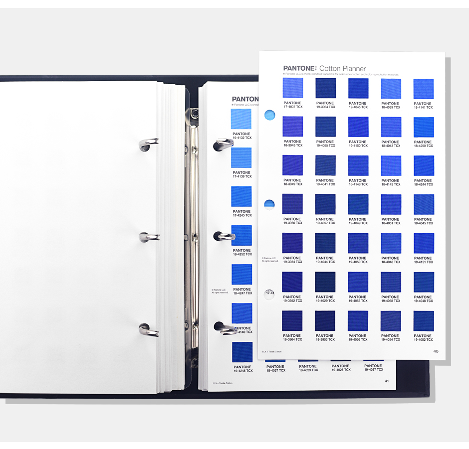 PANTONE潘通色卡TCX棉布版策划手册